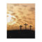 Crosses and Sunset Easter Flyer, Customisable
