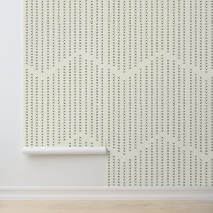 Crosses and ZigZag Negative space Wallpaper