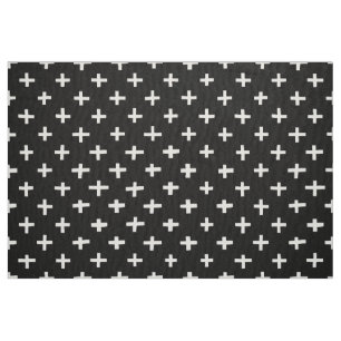 Crosses Pattern Fabric