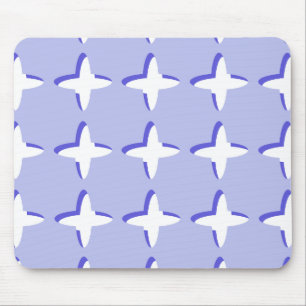 Crosses Pattern Mouse Mat