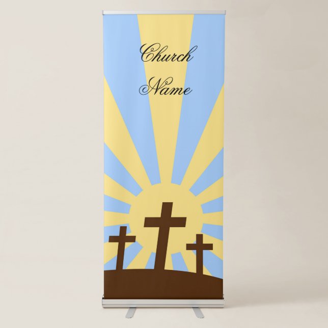 Crosses Retractable Banner (Front)