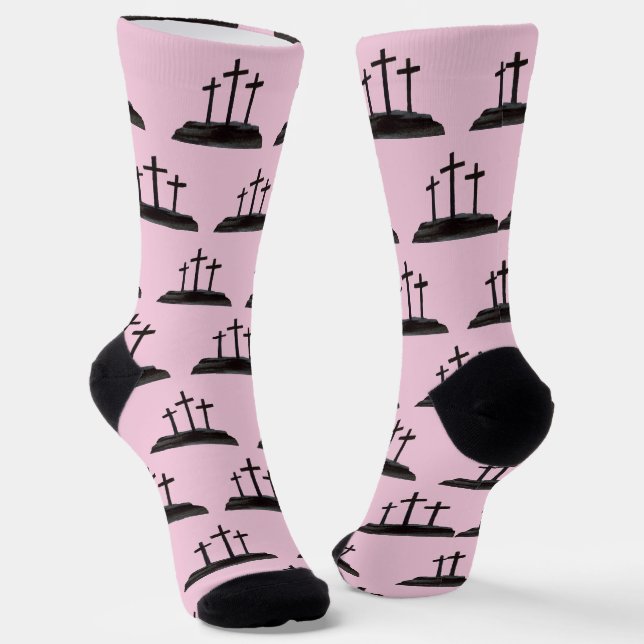 Crosses Socks (Angled)