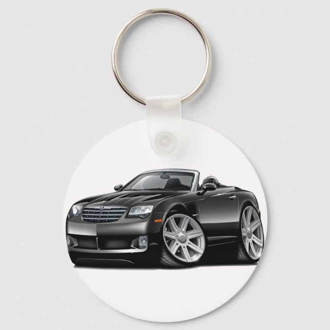 Crossfire Black Convertible Key Ring (Front)