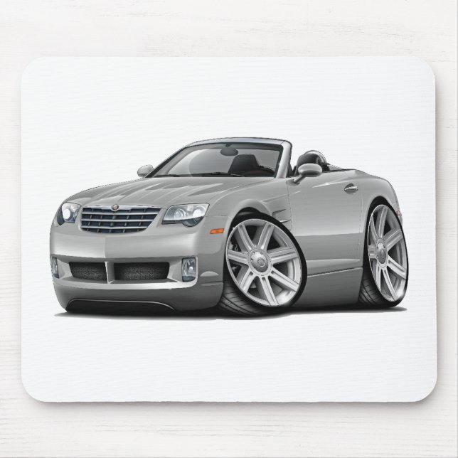 Crossfire Silver Convertible Mouse Mat (Front)