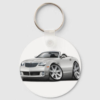 Crossfire White Convertible Key Ring