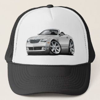 Crossfire White Convertible Trucker Hat