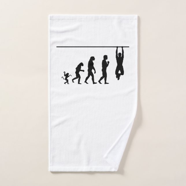crossfit  evolution, #crossfit hand towel (Hand Towel)