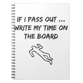 Crossfit-Inspired Novelty Fun Notebook