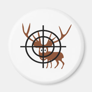 Crosshair Deer Magnet