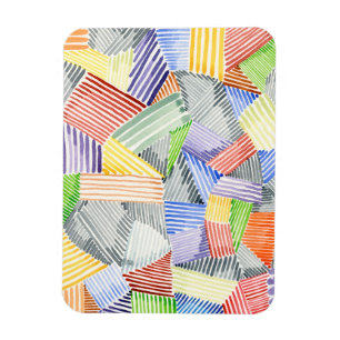 Crosshatch Quilt I Magnet