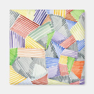 Crosshatch Quilt I Magnet