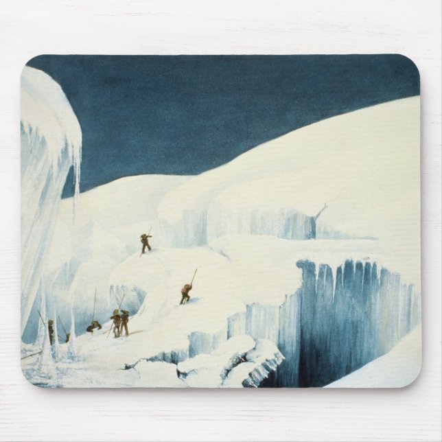 Crossing a Ravine, from 'A Narrative of an Ascent Mouse Mat (Front)