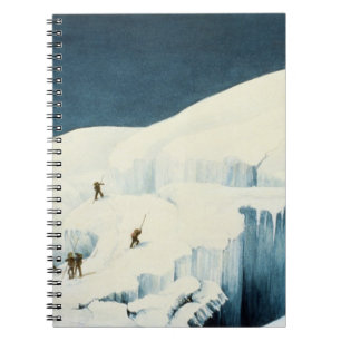 Crossing a Ravine, from 'A Narrative of an Ascent Notebook