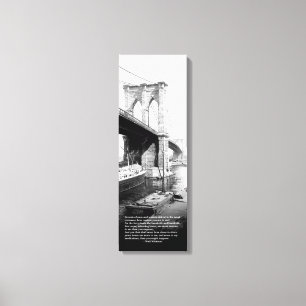 Crossing Brooklyn Ferry Walt Whitman Canvas Print