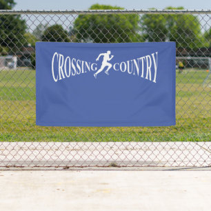 Crossing country banner