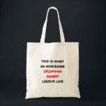 crossing guard, awesome tote bag<br><div class="desc">awesome crossing guard</div>