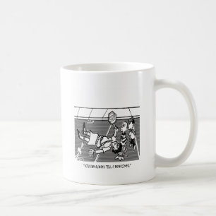 Crossing Guard Cartoon 2163 Coffee Mug