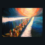 crossing of the red sea poster<br><div class="desc">I painted this twenty one years ago and it has been an inspiration for many. I am happy that through this web site I am able to meet the demands of the many fans of this artwork with these quality posters.</div>