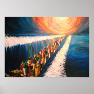 crossing of the red sea poster