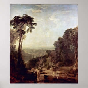 Crossing the Brook by Joseph William Turner Poster