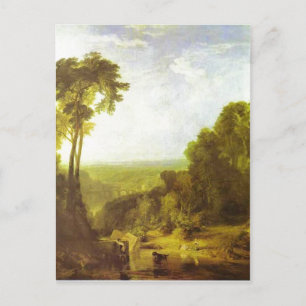 Crossing the Brook J. M. W. Turner , 1815, oil on Postcard