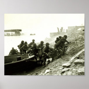 Crossing the Rhine Poster