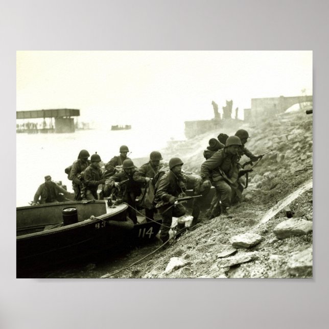 Crossing the Rhine Poster (Front)