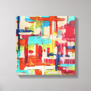 Crossings 12x12 Wrapped Canvas