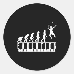 Crossminton Evolution Classic Round Sticker