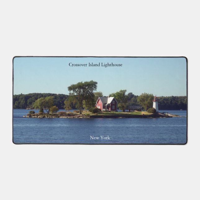 Crossover Island Lighthouse desk mat (Front)