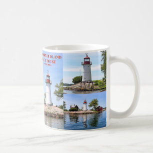 Crossover Island Lighthouse, New York Mug