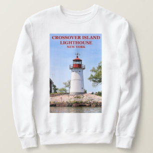 Crossover Island Lighthouse, New York Sweatshirt