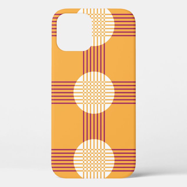 Crossover lines seamless pattern Case-Mate iPhone case (Back)