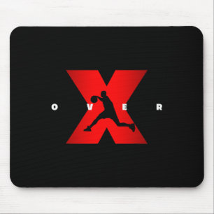 Crossover X over Basketball Apparel - Basketball  Mouse Mat