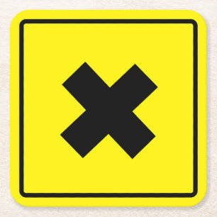 Crossroad Hard Plastic Coaster