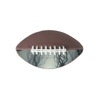 Crossroads in the Fog - Gloomy Forest Art Print American Football