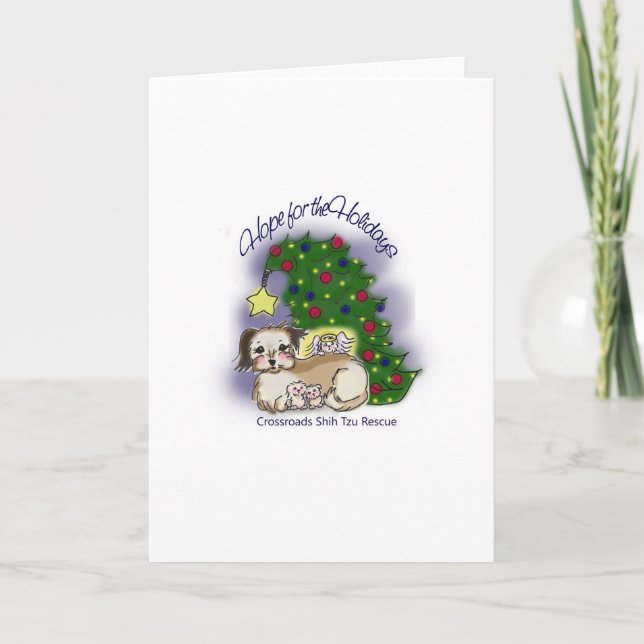 Crossroads Rescue Hope For the Holidays Card (Front)