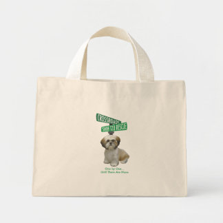 Crossroads Shih Tzu Rescue Mini Tote Bag