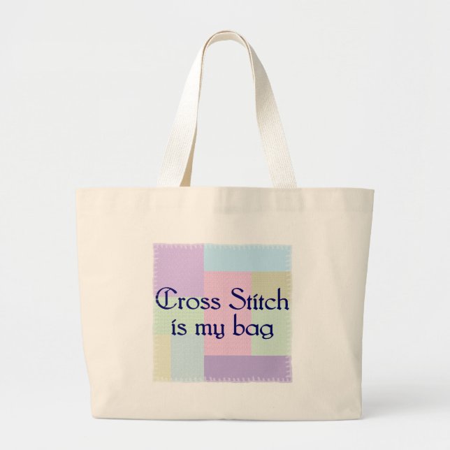Crosstitch Tote Bag (Front)