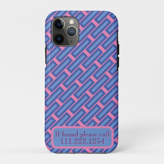 "Crossweave" iPhone / iPad case (Back)