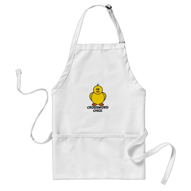 Crossword Chick Standard Apron (Front)