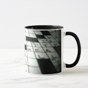 Crossword coffee mug