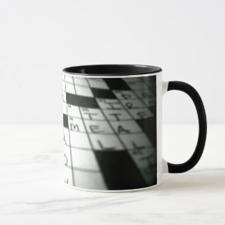 Crossword coffee mug