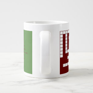 Crossword coffee mug
