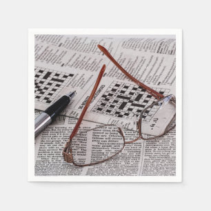 Crossword Genius Napkin