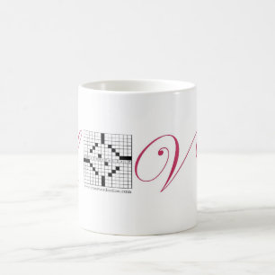 Crossword Love Cup in Script