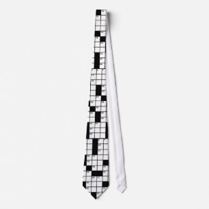Crossword Lover Tie