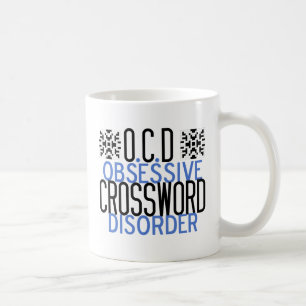 Crossword Obsessed Coffee Mug