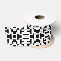 Crossword Puzzle Design Ribbon