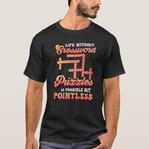 Crossword Puzzle Lover Crossword Puzzling Premium_ T-Shirt
